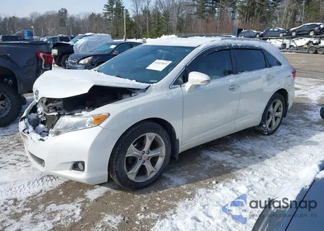 2013 Toyota Venza Xle V6 z USA, uszkodzony, nr VIN 4T3BK3BB4DU090984